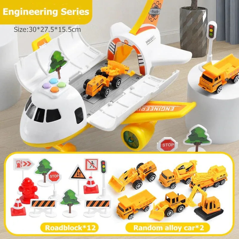 Aeroplano Giocattolo in Legno per Bambini - Gioco Educativo e Creativo - Perfetto per Attività Indoor e Outdoor-VISOTKI