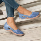 Ballerine per Donne in Pelle con Supporto per Alluce Valgo - Comfort e Stile per Uso Quotidiano-VISOTKI