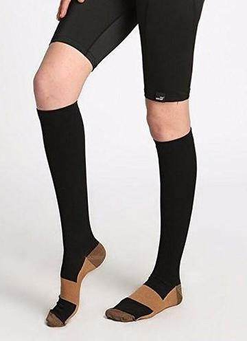Calze Compressione Rame 7 Paia per Allenamento e Recupero - Unisex, Comfort e Supporto per Attività Fisica-VISOTKI