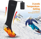 Calze Riscaldate in Fibra Termica per Comfort e Calore - Ideali per Attività all'Aperto e Uso Quotidiano-VISOTKI
