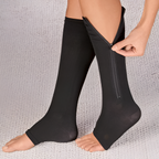 Calze a Compressione 20-30 mmHg con Cerniera per Supporto e Comfort - Ideali per Attività Quotidiane e Sportive-VISOTKI