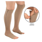Calze a Compressione 20-30 mmHg con Cerniera per Supporto e Comfort - Ideali per Attività Quotidiane e Sportive-VISOTKI