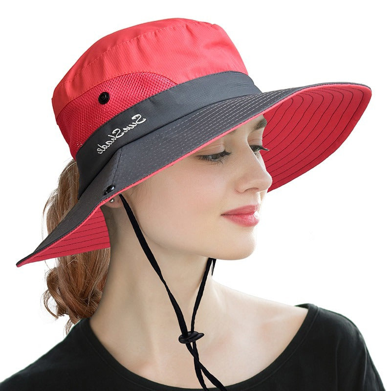 Cappello Pieghevole con Protezione UV - Elegante Accessorio Estivo per Sole e Spiaggia-VISOTKI