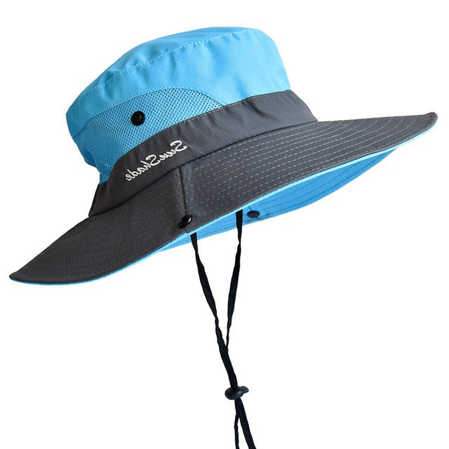 Cappello Pieghevole con Protezione UV - Elegante Accessorio Estivo per Sole e Spiaggia-VISOTKI