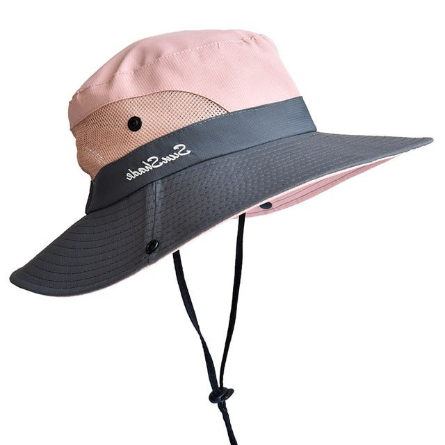 Cappello Pieghevole con Protezione UV - Elegante Accessorio Estivo per Sole e Spiaggia-VISOTKI