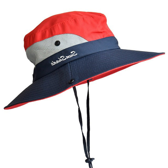 Cappello Pieghevole con Protezione UV - Elegante Accessorio Estivo per Sole e Spiaggia-VISOTKI