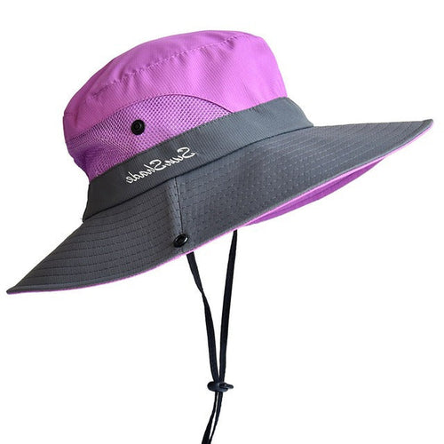 Cappello Pieghevole con Protezione UV - Elegante Accessorio Estivo per Sole e Spiaggia-VISOTKI