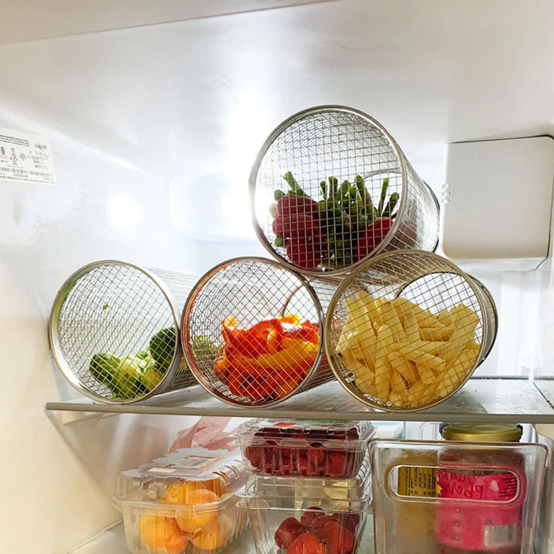 Cestello per Grigliare in Acciaio Inossidabile per BBQ - Accessorio da Cucina per Grigliate all'Aperto e Interno-VISOTKI