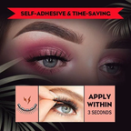Ciglia Riutilizzabili Autoadesive Premium in Vison Naturale per Look Elegante e Duraturo - Facili da Applicare-VISOTKI