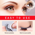 Ciglia Riutilizzabili Autoadesive Premium in Vison Naturale per Look Elegante e Duraturo - Facili da Applicare e Rimuovere-VISOTKI