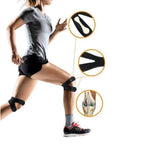 Cinghia Tendine Patellare in Neoprene, Ginocchiera per Supporto Menisco Strappato, Regolabile e Traspirante-VISOTKI