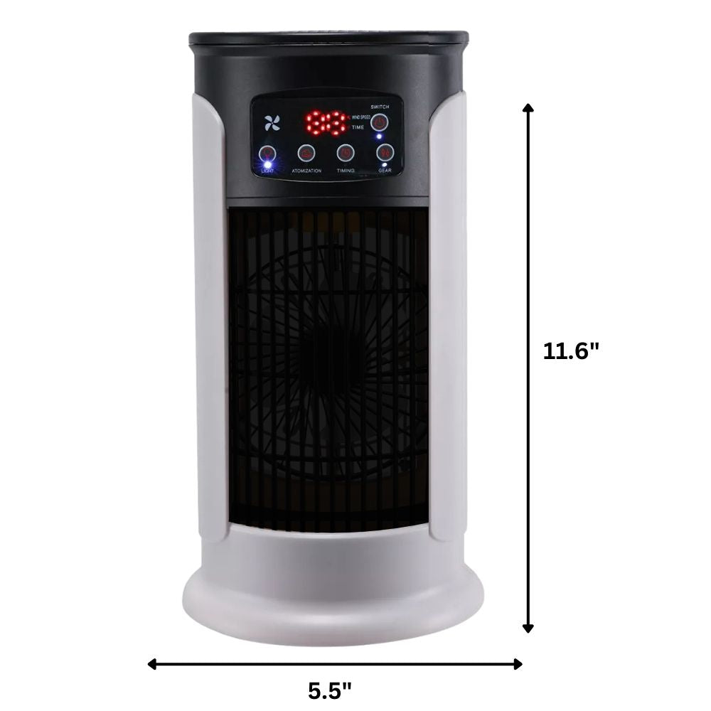 Condizionatore d'Aria Portatile Stand Up per Stanze Interne Senza Finestra - Raffreddatore Efficiente e Compatto-VISOTKI