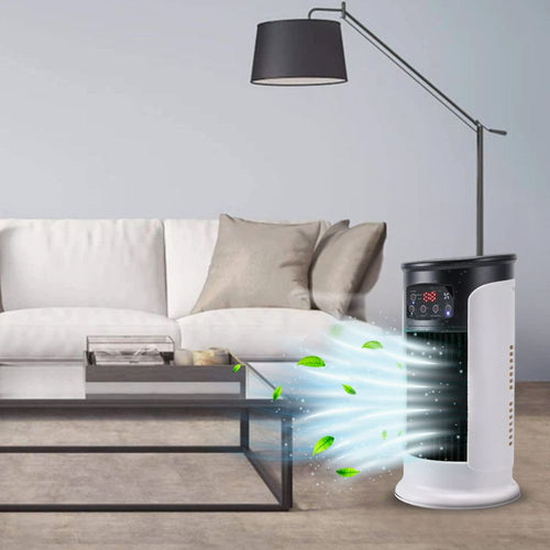 Condizionatore d'Aria Portatile Stand Up per Stanze Interne Senza Finestra - Raffreddatore Efficiente e Compatto-VISOTKI