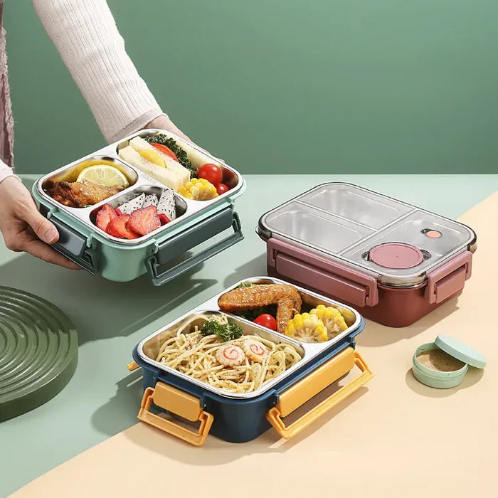 Contenitore Alimentare Isolato in Acciaio Inossidabile per Ritenzione Calore a Lungo Termine, Ideale per Pranzi e Picnic-VISOTKI