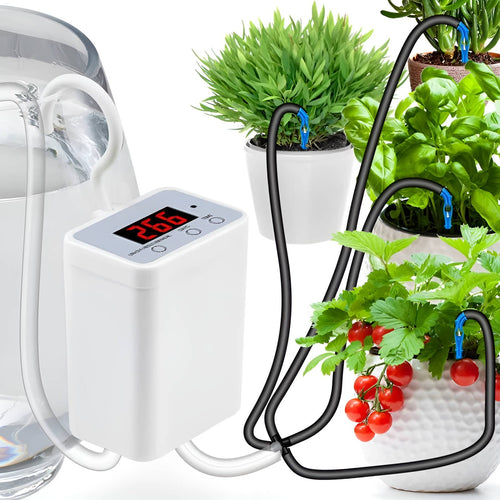 Controllore Automatico per Pompa di Irrigazione con Sensore di Umidità per Giardini e Aree Verdi, Facile da Installare-VISOTKI