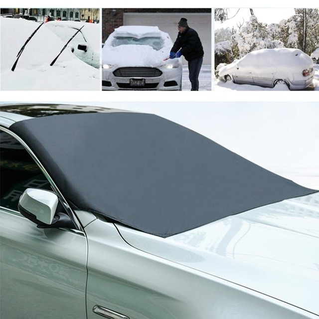 Copertura Magnetica Parabrezza Auto Resistente per Protezione e Ombreggiatura-VISOTKI