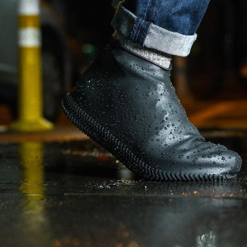 Coperture Antiscivolo in Silicone Ultra-Durevoli per Scarpe - Protezione per Scarpe da Pioggia e Fango, Facile da Pulire-VISOTKI