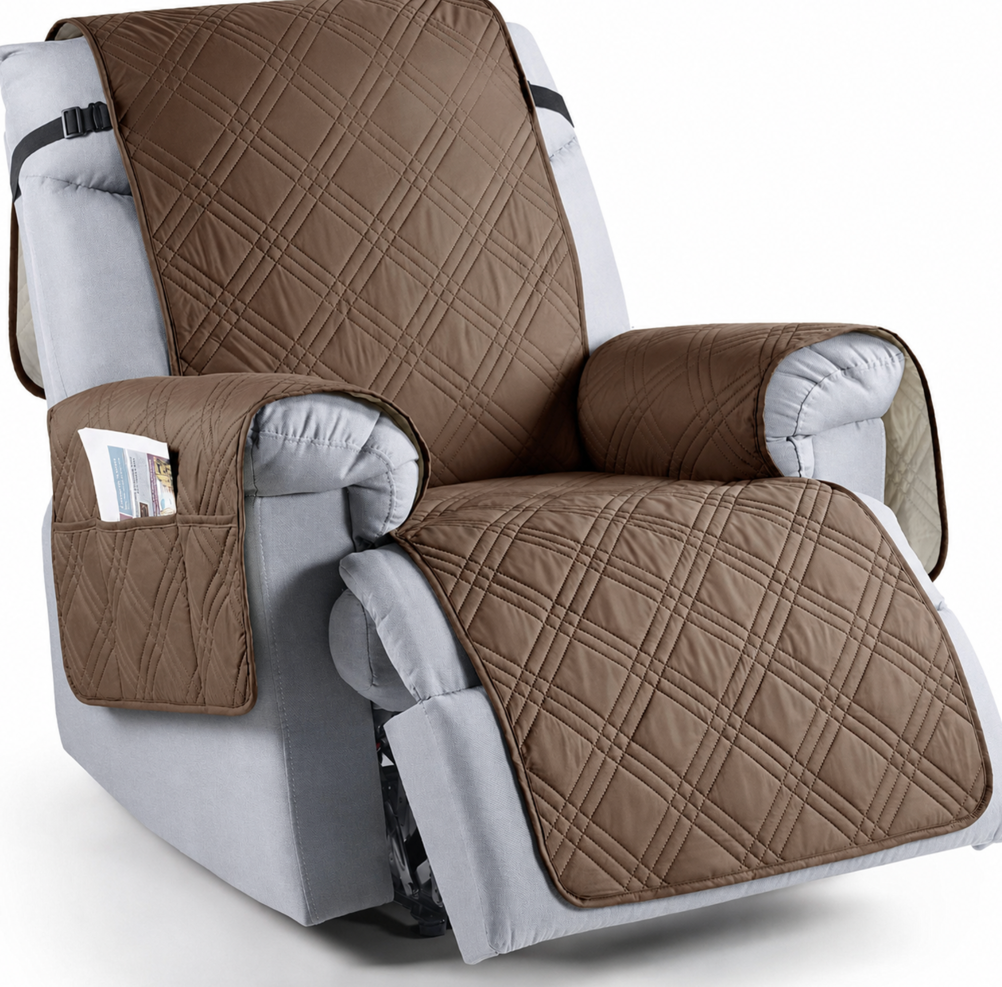 Coperture Impermeabili per Poltrone Recliner in Tessuto Resistente - Protezione per Interni ed Esterni - Facile da Pulire-VISOTKI