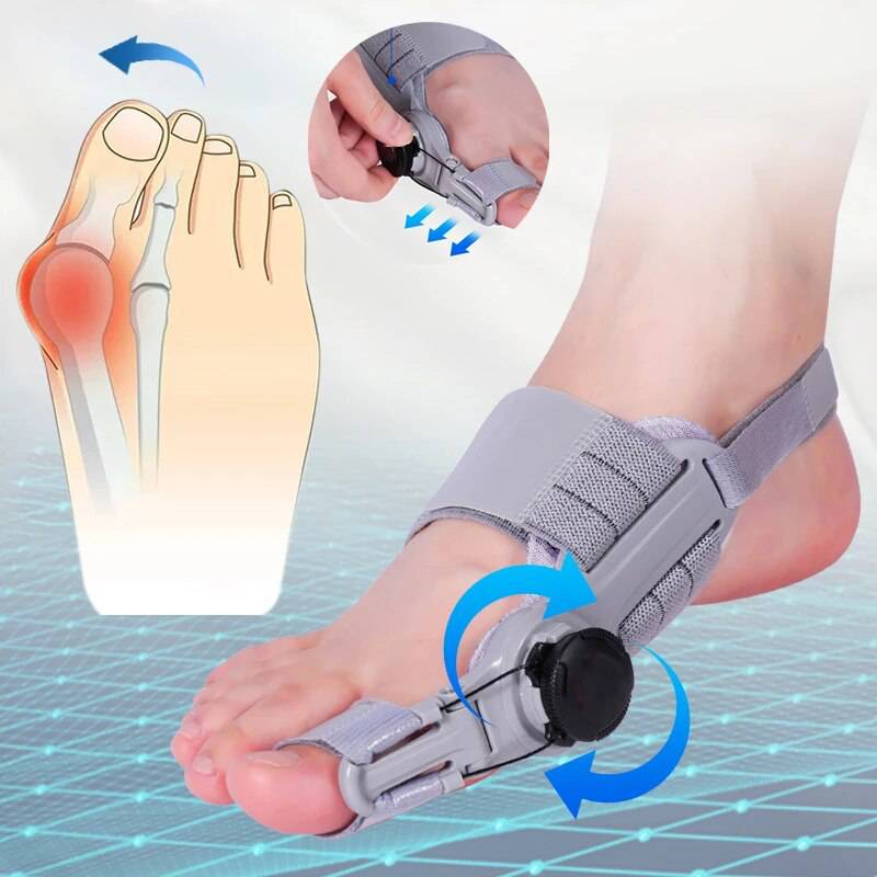 Correttore Alluce Valgo in Silicone + Spaziatore per Dita + Comfort + Supporto per Piedi-VISOTKI