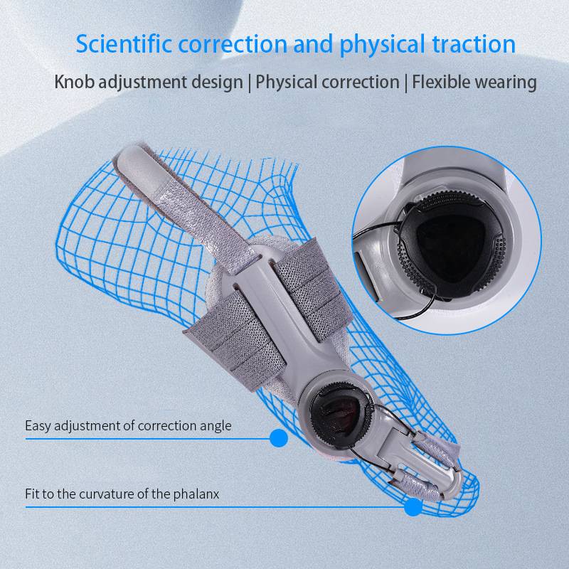 Correttore Alluce Valgo in Silicone + Spaziatore per Dita + Comfort + Supporto per Piedi-VISOTKI