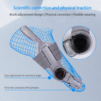 Correttore Alluce Valgo in Silicone Spaziatore per Dita per Comfort e Allineamento-VISOTKI