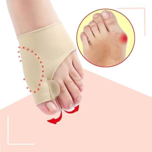 Correttore Ortodontico Alluce Valgo in Silicone Morbido per Comfort e Supporto - Dispositivo per Piedi-VISOTKI