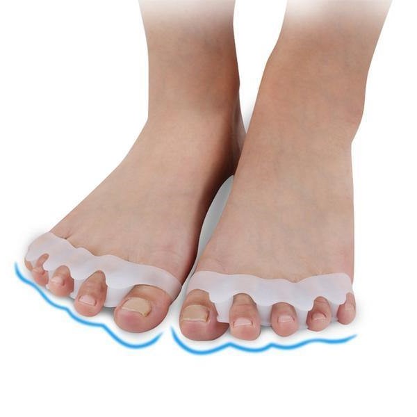 Correttore Ortodontico per Dita in Silicone - Separatore per Dita per Allineamento e Comfort durante il Sonno-VISOTKI