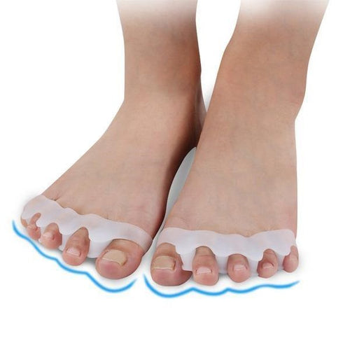 Correttore Ortodontico per Dita in Silicone - Separatore per Dita per Allineamento e Comfort durante il Sonno-VISOTKI