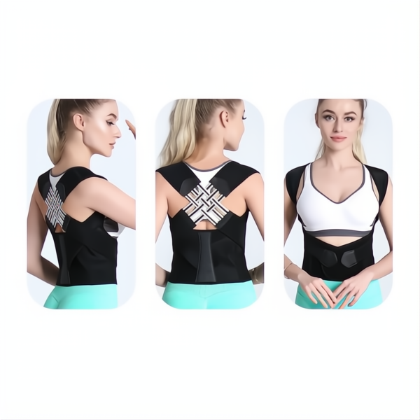 Correttore di Postura per Mal di Schiena - Supporto Ergonomico in Neoprene - Adatto per Uso Quotidiano-VISOTKI