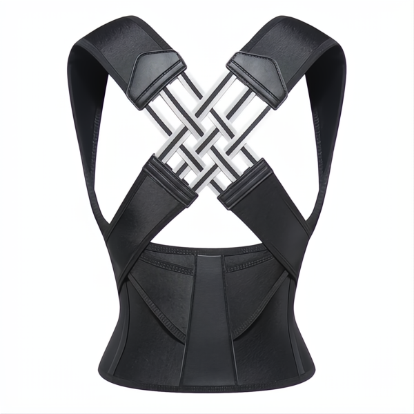 Correttore di Postura per Mal di Schiena - Supporto Ergonomico in Neoprene - Adatto per Uso Quotidiano-VISOTKI