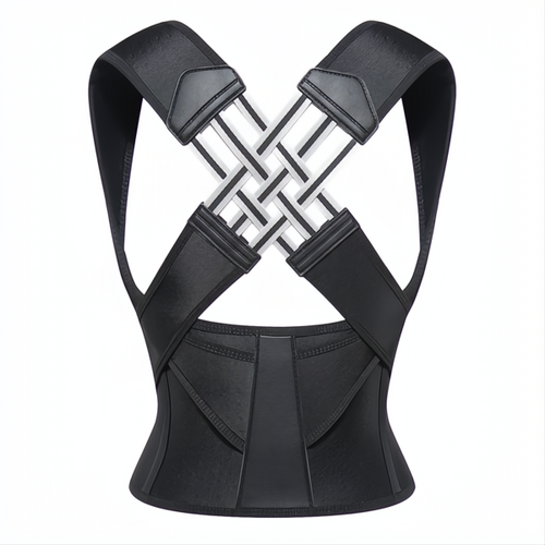 Correttore di Postura per Mal di Schiena - Supporto Ergonomico in Neoprene - Adatto per Uso Quotidiano-VISOTKI
