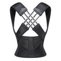 Correttore di Postura per Mal di Schiena in Neoprene - Supporto Ergonomico per Ufficio e Attività Quotidiane-VISOTKI