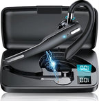 Cuffie Bluetooth 5.1 Wireless con Doppio Microfono e Cancellazione del Rumore per Autisti - Audio Chiaro e Confortevole-VISOTKI