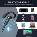 Cuffie Bluetooth 5.1 con Doppio Microfono e Cancellazione del Rumore per Trucker - Wireless e Comode per Guida-VISOTKI
