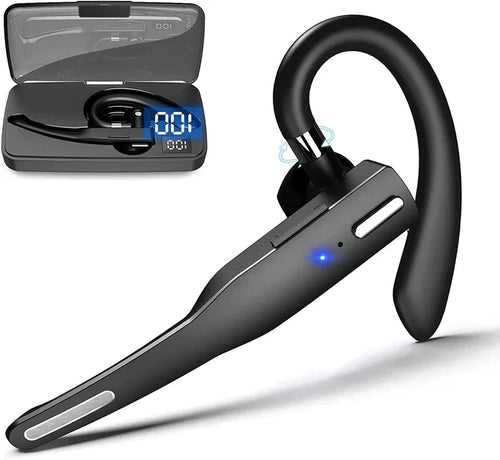 Cuffie Bluetooth 5.1 con Doppio Microfono e Cancellazione del Rumore per Trucker - Wireless e Comode per Guida-VISOTKI