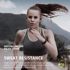 Cuffie Bluetooth Wireless Stereo a Conduzione Ossea Impermeabili per Sport e Attività all'Aperto-VISOTKI