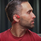 Cuffie Wireless Bluetooth Stereo a Conduzione Ossea Impermeabili per Sport e Attività all'Aperto-VISOTKI