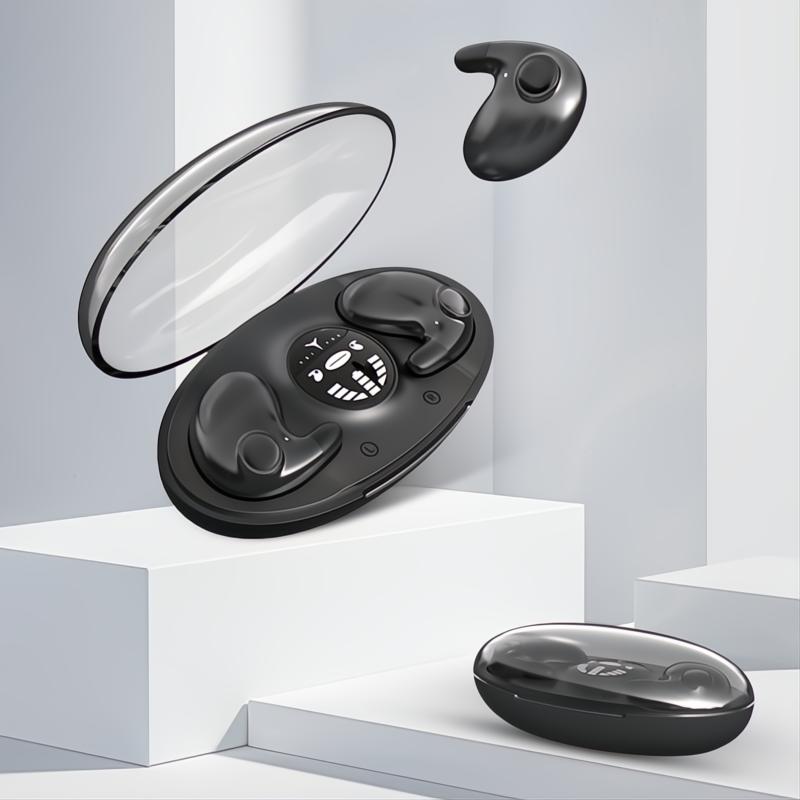 Cuffie Wireless In-Ear IPX5 Resistenti All'Acqua per Sport e Tempo Libero - Audio di Qualità e Comfort Ergonomico-VISOTKI
