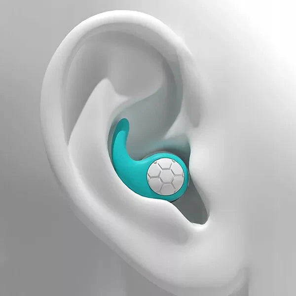 Cuffie in Silicone con Cancelletto di Rumore per Dormire - Comfort e Design Ergonomico per Riposo Notturno-VISOTKI