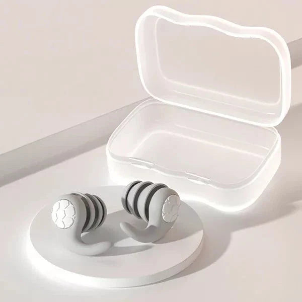 Cuffie in Silicone con Cancelletto di Rumore per Dormire - Comfort e Design Ergonomico per Riposo Notturno-VISOTKI
