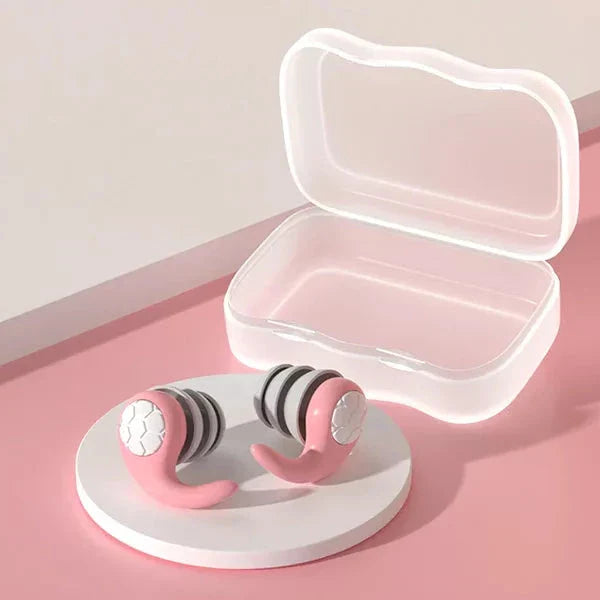 Cuffie in Silicone con Cancelletto di Rumore per Dormire - Comfort e Design Ergonomico per Riposo Notturno-VISOTKI