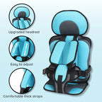 Cuscino Auto Bambini in Schiuma Memory, Ergonomico e Sicuro, per Comfort e Protezione durante i Viaggi in Auto-VISOTKI