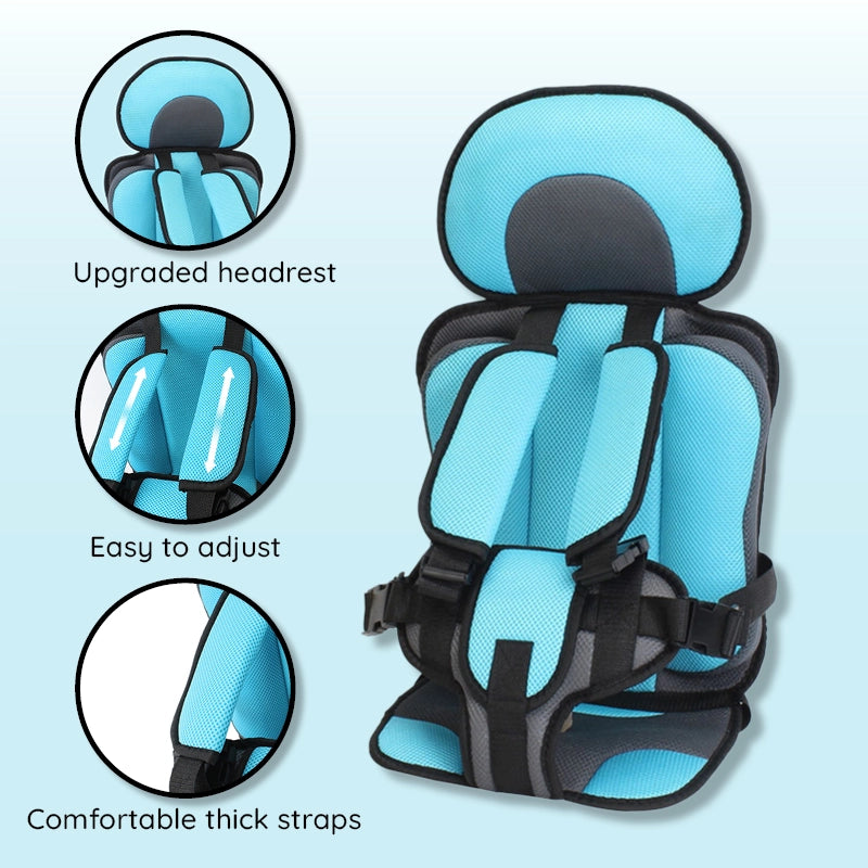 Cuscino Auto Bambini in Schiuma Memory, Ergonomico e Sicuro, per Comfort e Protezione durante i Viaggi in Auto-VISOTKI