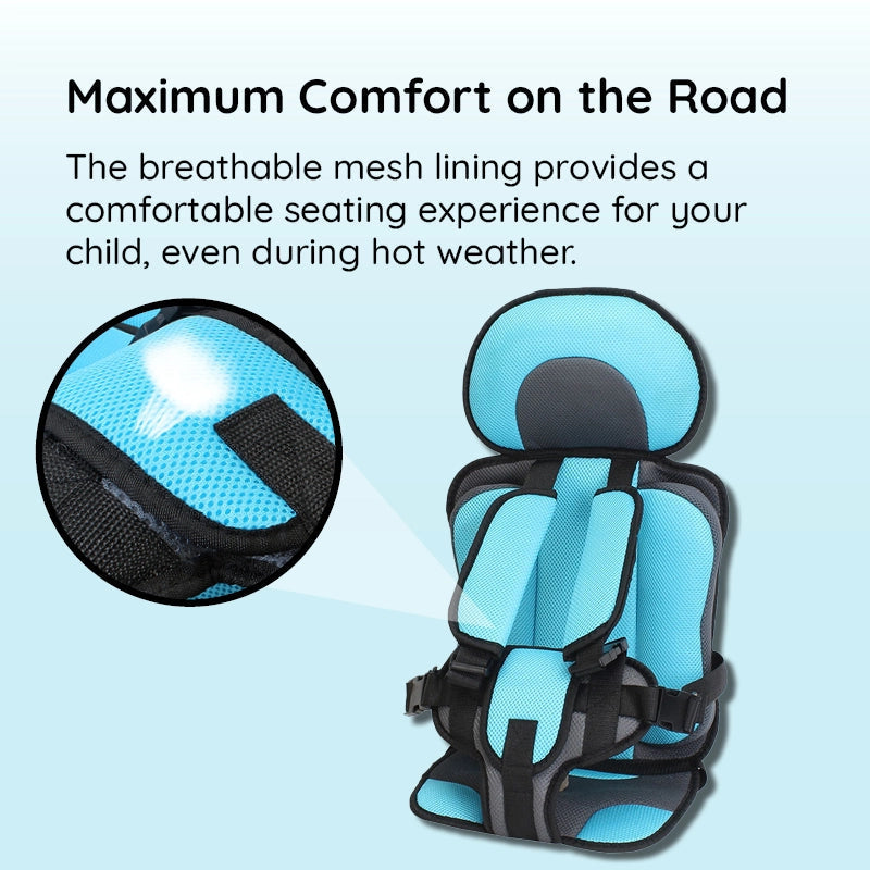 Cuscino Auto Bambini in Schiuma Memory, Ergonomico e Sicuro, per Comfort e Protezione durante i Viaggi in Auto-VISOTKI