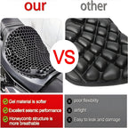 Cuscino Gel per Sella Moto Lungo Viaggio - Comfort e Supporto per Motociclisti - Accessorio per Moto-VISOTKI