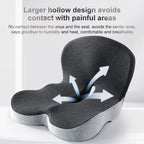 Cuscino Lombare in Schiuma Memory Ergonomico per Sedia Ufficio e Auto, Supporto per Schiena, Comfort Ottimale-VISOTKI