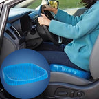 Cuscino Ortodontico in Gel per Sollievo dalla Pressione - Supporto per Coccige e Schiena - Sedia Ufficio, Auto, Sedia a Rotelle-VISOTKI