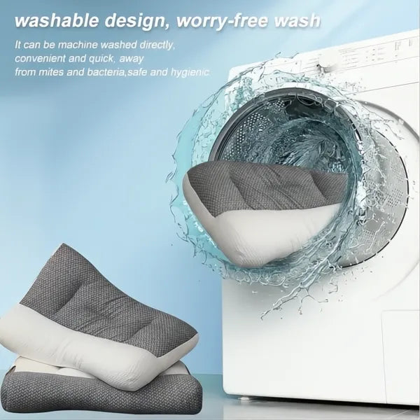 Cuscino Ortodontico per il Collo in Memory Foam per Dormire - Supporto Ergonomico per Sonno Confortevole-VISOTKI