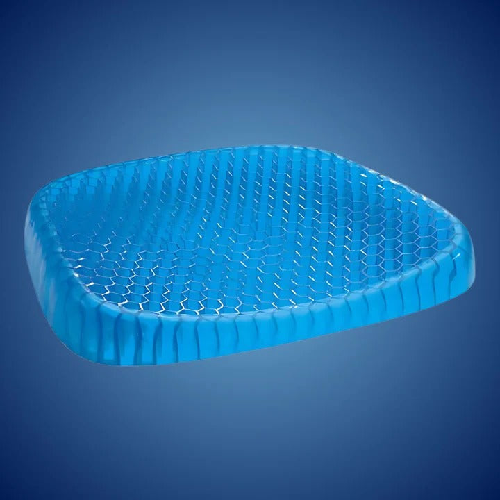 Cuscino Ortopedico in Gel per Sollievo dalla Pressione - Supporto per Coccige e Schiena - Sedia Ufficio, Auto, Carrozzina-VISOTKI