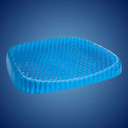 Cuscino Ortopedico in Gel per Sollievo dalla Pressione - Supporto per Coccige e Schiena - Sedia Ufficio, Auto, Carrozzina-VISOTKI